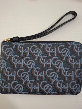 Coach Monogram Wristlet NWOT